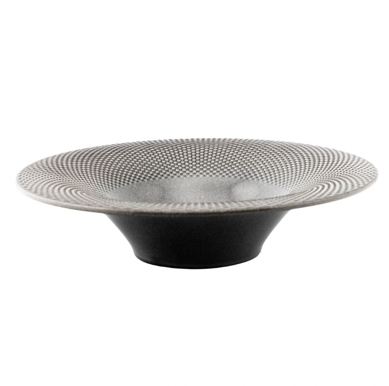 Тарелка Panio для пасты глубокая антрацит 1